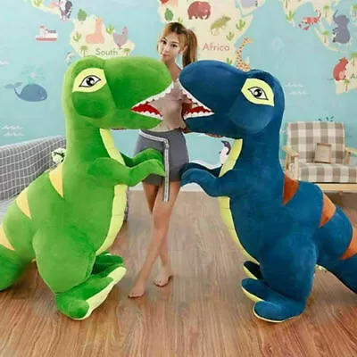 £34.19 • Buy Giant Large Dinosaurs Rex Plush Toys Kids Soft Cuddly Stuffed Animal XMAS GIFT