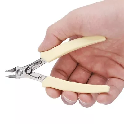 Garosa Wire Cable Cutters Cutting Pliers 107F1 Mini Electronic Diagonal Side CAD • $9.60
