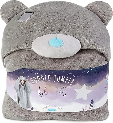 Me To You Tatty Teddy Hooded Jumper Blanket - Official Collection • £22