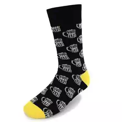 Fun BEER Theme One Pair Men's Novelty Crew Socks • $7.99