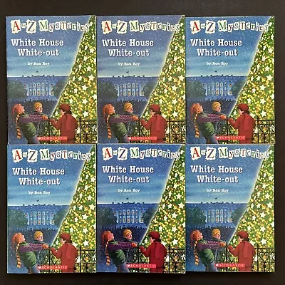 Lot 6 A To Z Mysteries: White House White-Out Guided Reading Class Set Ron Roy • $11.99