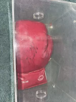 Mike Tyson Signed Boxing Glove. In Display Case • £0.99