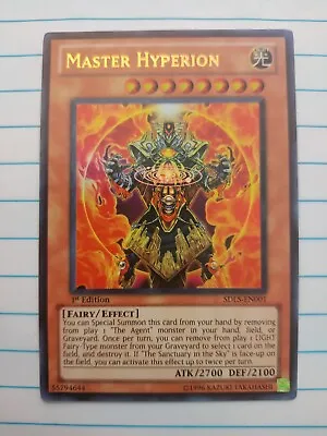 Yu-Gi-Oh! TCG Master Hyperion Structure Deck: Lost Sanctuary  SDLS-EN001 NM-MT  • $1.19