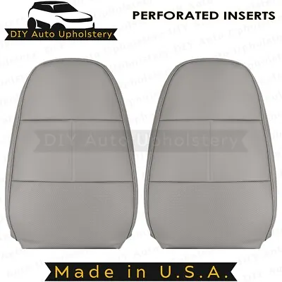 1992-1999 For Ford E250 Econoline Van Front Top Vinyl Covers Gray Perforated • $297.34