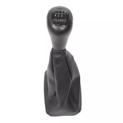 5 Speed Gear Shift Knob With Boot For Mercedes Benz W202 C Class W208 CLK W210 E • $23