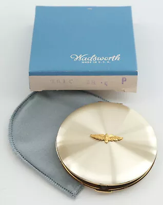 1950's VTG Indianapolis Indy 500 Wadsworth Powder Compact New NOS In Box • $13.95