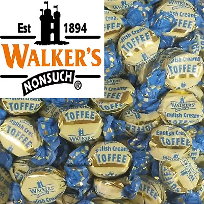 ENGLISH CREAMY TOFFEES Walkers NONSUCH Wrapped Sweets Party Pick N Mix • £4.99