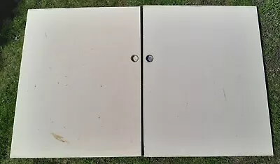 Vintage 1950/1960s Sliding RELACEMENT DOORS Larder Kitchen Cupboard Pantry 29x23 • £24.95