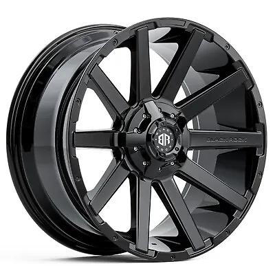 20  Ford Ranger Wheels Black Rock Blade Gloss Black Rims For Ranger Px Px2 Px3 • $1549