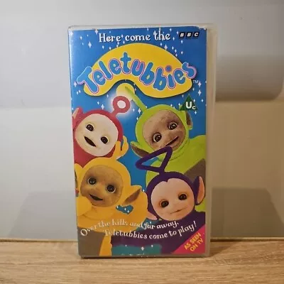 Teletubbies - Here Come The Teletubbies (VHS 1999) TESTED 📼 • $18