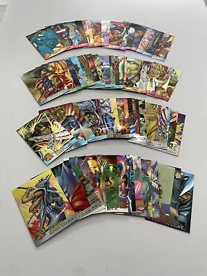 1995 Fleer Ultra X-Men Almost Complete Chromium Set Marvel Trading Cards 77/100 • $37.95