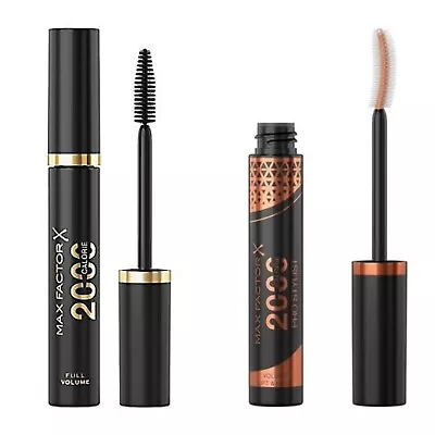 Max Factor 2000 Calorie Full Volume Mascara (Choose Type) • £6.95