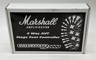 Marshall PEDL-00030 Valvestate AVT 2000 Stage Foot Controller 4 Way With Cable • $129