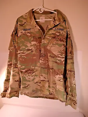 US Army Multicam Large Long Shirt Jacket MSN 8415-01-623-5554 • $8.80