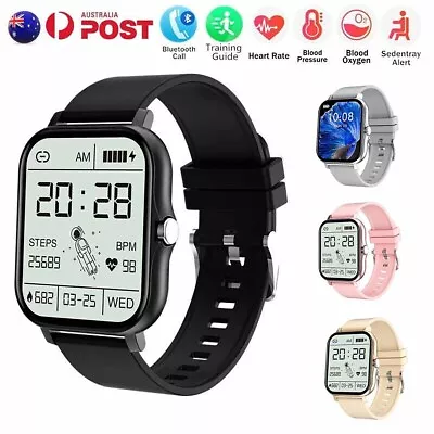 $27.95 • Buy Smart Watch Fitness Tracker Heart Rate Men Women Sport Watches For Android IOS