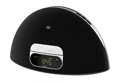 Pure Contour D1 Dab/ FM Radio BT Alarm Clock With I-pod Dock & Two Remotes • £25