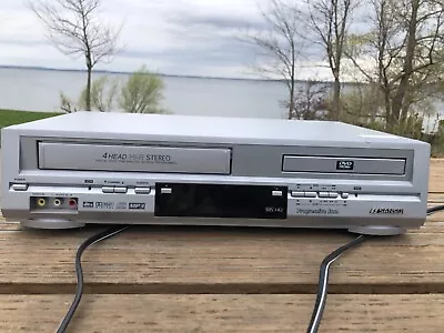 Sansui VRDVD4100 DVD VCR Combo 4 Head Hi-Fi VHS Tested Both Working • $29.99