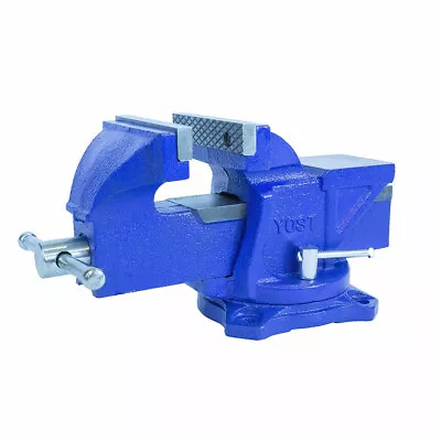 Yost Vises Model BV-6 Bench Vise Utility Gray Iron 120 Degree Swivel Base 6in • $89.99