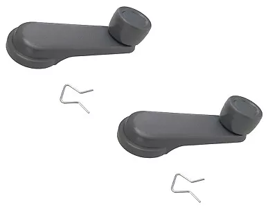 2 Pcs = Window Crank Winder Handle Grey For Nissan Xterra Frontier Pickup P/UP • $17.11