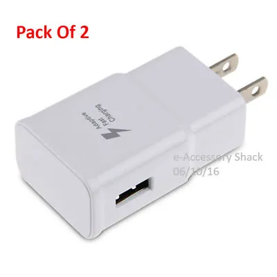 2x Genuine Adaptive Fast Charge USB Wall Adapter Power Charger Quick 1.67A / 9V+ • $8.94
