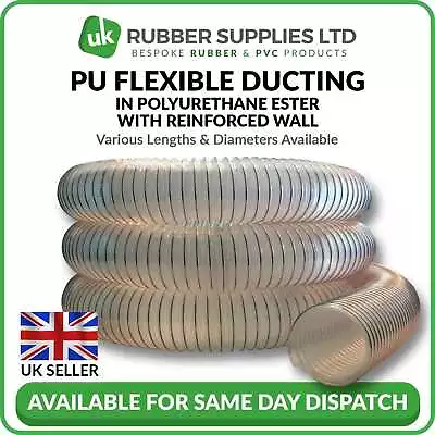 PU Flexible Ducting Hose Pipe - Ventilation Woodworking Fume & Dust Extraction • £201.80