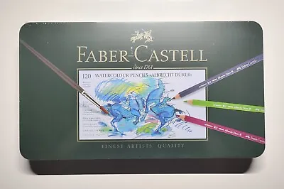 Faber-Castell Albrecht Durer Artist Watercolour Pencils 120 Colours Full Set Tin • £198