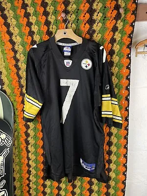 NFL Pittsburgh Steelers Ben Roethlisberger Vintage Reebok Jersey Size Xl • $18