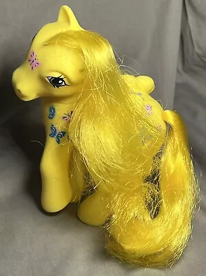 Vintage My Little Pony G1 Dancing Butterflies Hasbro 1987 Yellow Pegasus • $10