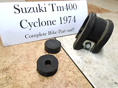 Oem Fuel Tank Rubber Mounts Suzuki Tm400 Cyclone TM Vintage Motocross Racer • $25
