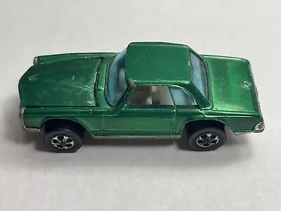 Redline Hot Wheels Mercedes Benz 280SL Green With White Interior • $70