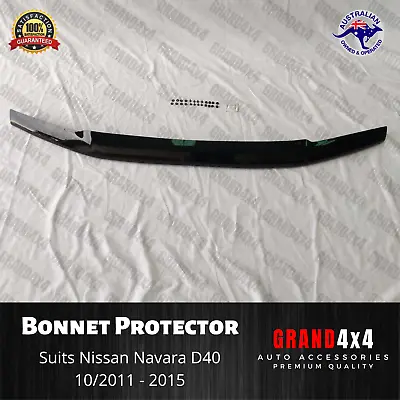 Premium Bonnet Protector For Nissan Navara D40 2011 - 2015 Spanish Version • $89