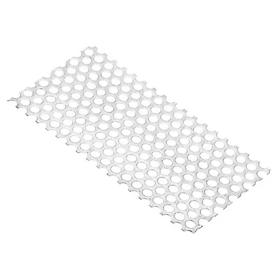 8 X4  304 Stainless Steel Perforated Sheet 0.32  Hole Metal Mesh Plate • $9.26