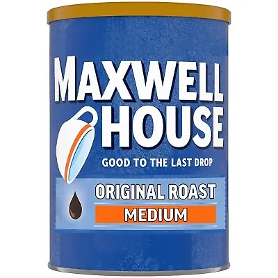 Maxwell House The Original Roast Medium Roast Ground Coffee 11.5 Oz Canister • $6.65