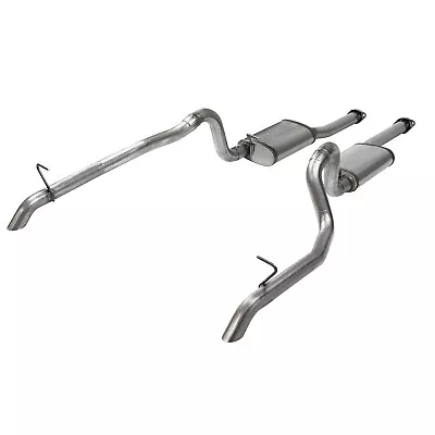 Mustang GT 5.0L Flowmaster Exhaust System 1987-93 Cat Back 2.5  409 Stainless • $600.95