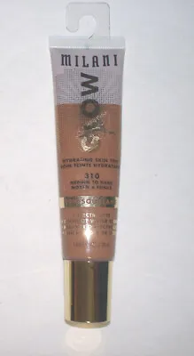 Milani GLOW Hydrating Skin Tint CHOOSE SHADE Sealed New Foundation 29% Squalane • $7.95
