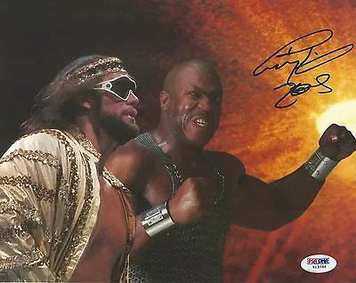 Tiny Lister Zeus Signed WWE 8x10 Photo PSA/DNA Picture W/ Macho Man Randy Savage • $69.99