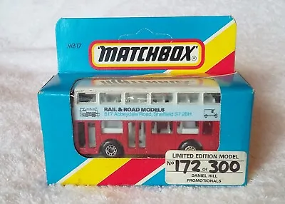 Matchbox MB17: London Bus Leyland Titan ~ Rail & Road Models Sheffield - China • £39.50