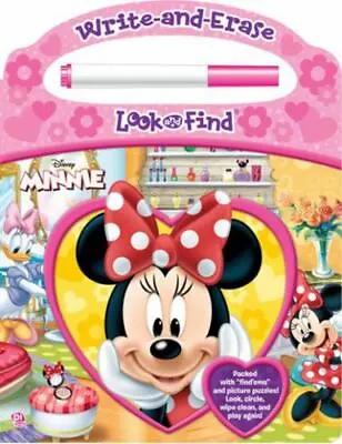Disney Minnie Mouse - Write-and-Erase Look- 1503747115 Board Book Publications • $3.81