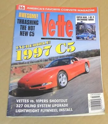 Vette Magazine March 1997 C5 1 Of 4 Greenwood Turbo Vette Vs Viper • $8