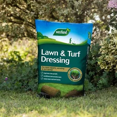 Westland Lawn And Turf Dressing With Fine Sieved Loam Peat And Sand 25Ltr Bag • £12.90