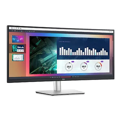 Dell P3421W 34  Ultrawide 3800R Curved USB-C Monitor (WQHD 3440 X 1440 At 60Hz) • $268.99