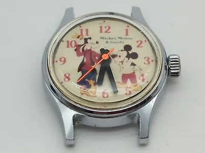 Vintage Citizens Qq Q&q Disney Mickey Mouse Goofy Watch- FOR PARTS REPAIR  • $125