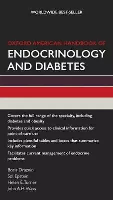 Oxford American Handbook Of Endocrinology And Diabetes (Oxford American Handbook • $6.86