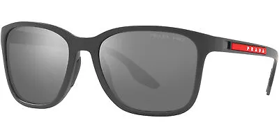 Prada Linea Rossa Men's Polarized Rubber Square Sunglasses PS02WSUFK07H57 Italy • $116.99