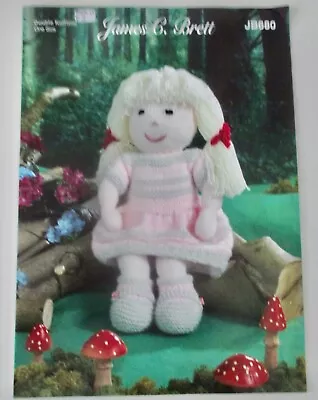 Rag Doll - James C Brett - Knitting Leaflet • £4.99