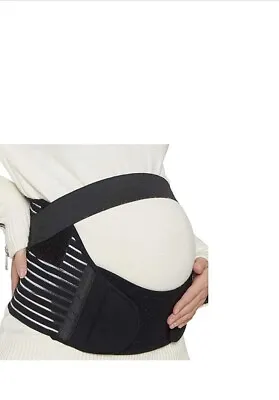 NeoTech Maternity Belt Waist/Back/Abdomen Band Belly Brace Black Size XL New. • $22.99