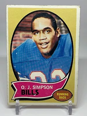 OJ SIMPSON 1970 Topps #90 Buffalo Bills • $0.99