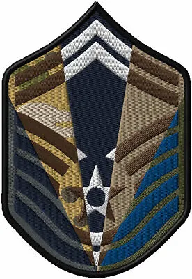 Uniform Rank Patches Air Force (ABU Blues DBU BDU) Military Chevrons. • $19.50