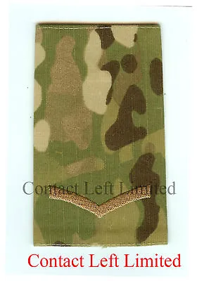 New Official Multicam MTP Lance Corporal RANK SLIDE • £3.50