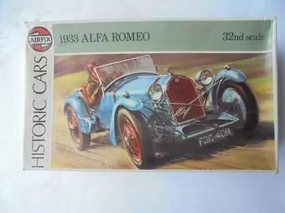 Airfix Historic Cars 1/32 1933 Alfa Romeo Model Kit - COMPLETE • £22.35